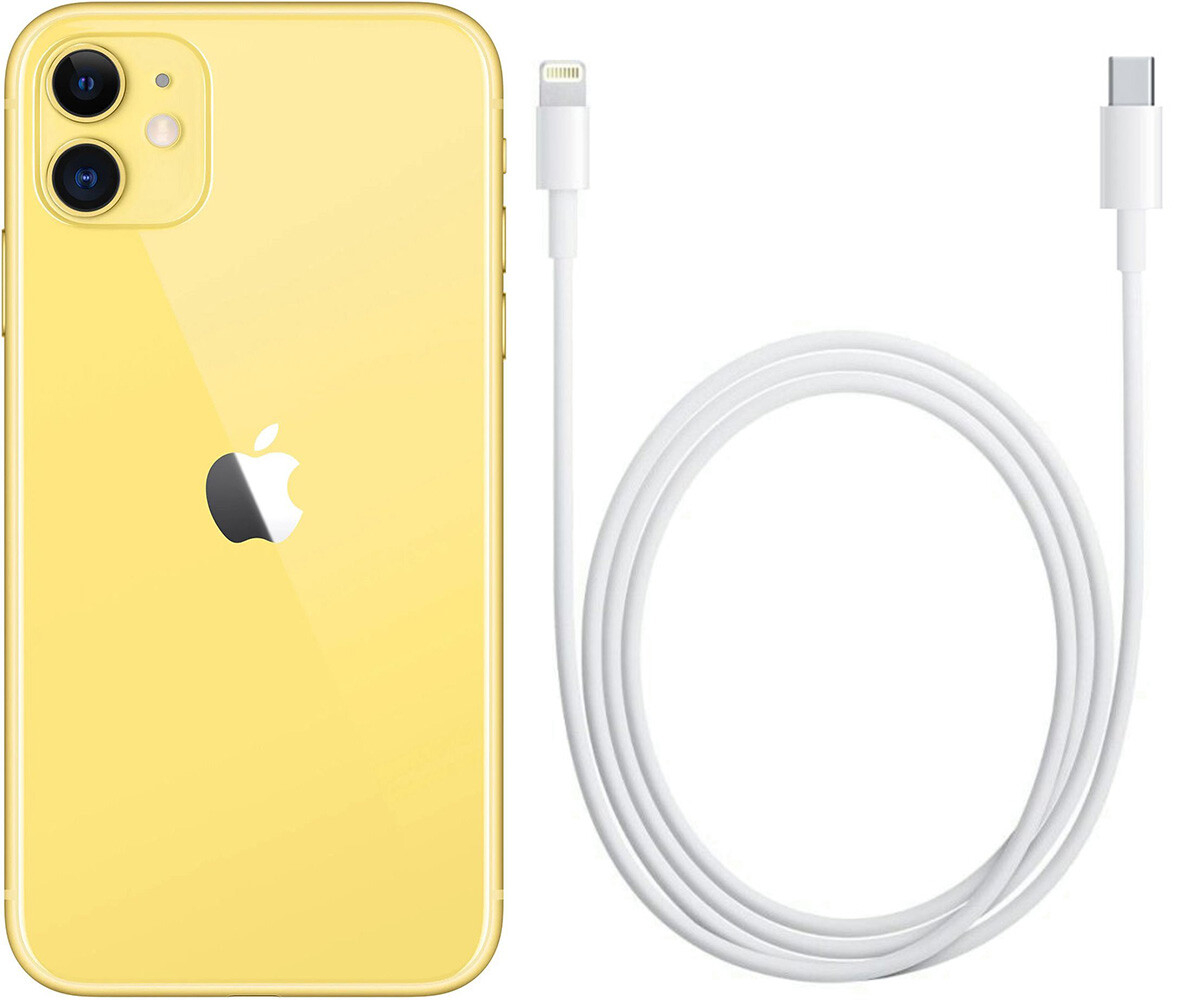 Apple iPhone 11 128GB Dual Sim Yellow (MWNC2) 